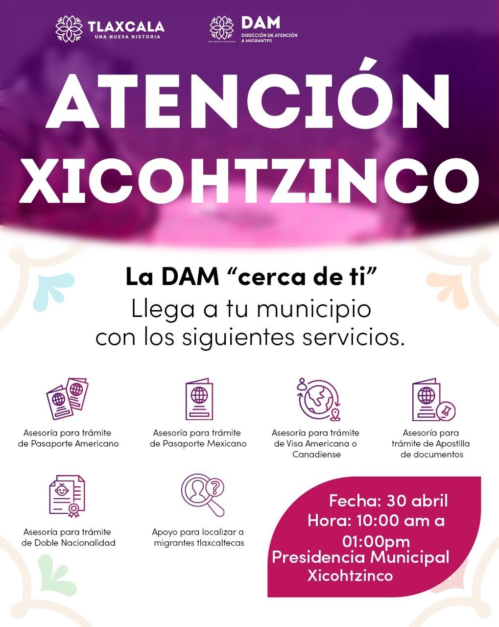 Campaña de Atención a Migrantes